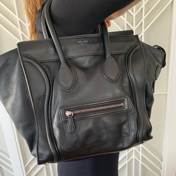 Celine Handbags - CELINE Mini Luggage Tote